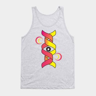 one eye abstrack Tank Top